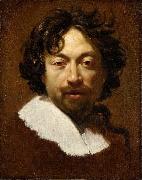 Simon Vouet Self-portrait. oil